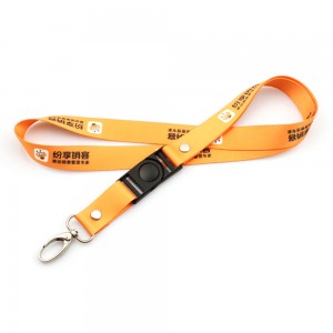 Free design New Custom Lanyards Supplier Neck Strap with plastic hook