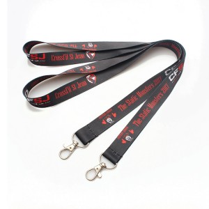 2019 promotion cheap custom polyester high quality lanyard