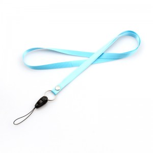 China factory Polyester material fabric sublimation blank lanyards