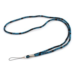 Factory OEM high quality personalized round lanyard for work/music/party