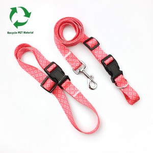 Wholesale popular RPET recyclable hands free running dog leash