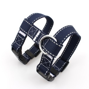 Durable premium polyester safe walking reflective small animal cat harness