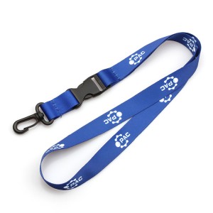 Customized Cheap heat transfer Printed Polyester Lanyards With Breakaway hook