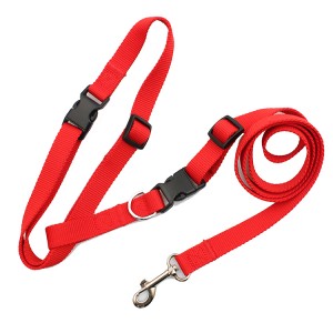Adjustable Hands Free Safety Running Dog Walking Belt leash