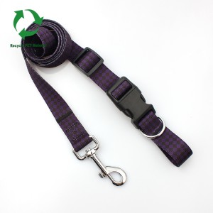 Manufacture custom RPET recycle hands free running dog leash