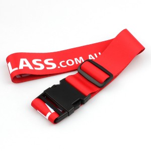 Custom New product polyester breakaway Luggage Strap belt with your logo