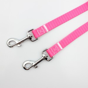 New custom print logo wholesale double dual dog leash manufacture