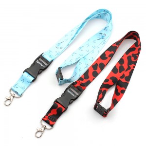 Neck Lanyards Model Hook breakaway Strap Quick Release safety lanyard for ID Badge