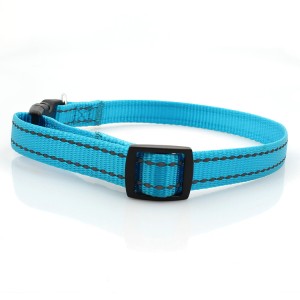 Custom Webbing Dog Collar Reflective With Plastic buckle Wholesale