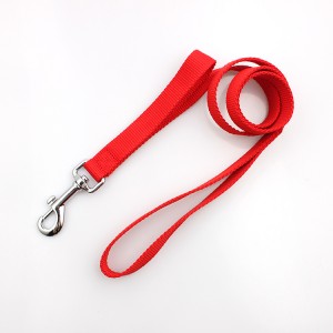 Safety double handle soft durable dog leash for walking