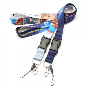 Free design New Custom Lanyards Supplier Neck Strap with plastic hook
