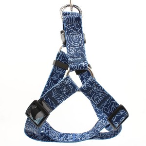 Professional manufacturer designer printed pet harness adjustable