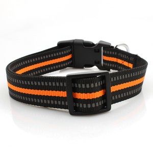 Comfortable soft durable training reflective dog collar with buckle