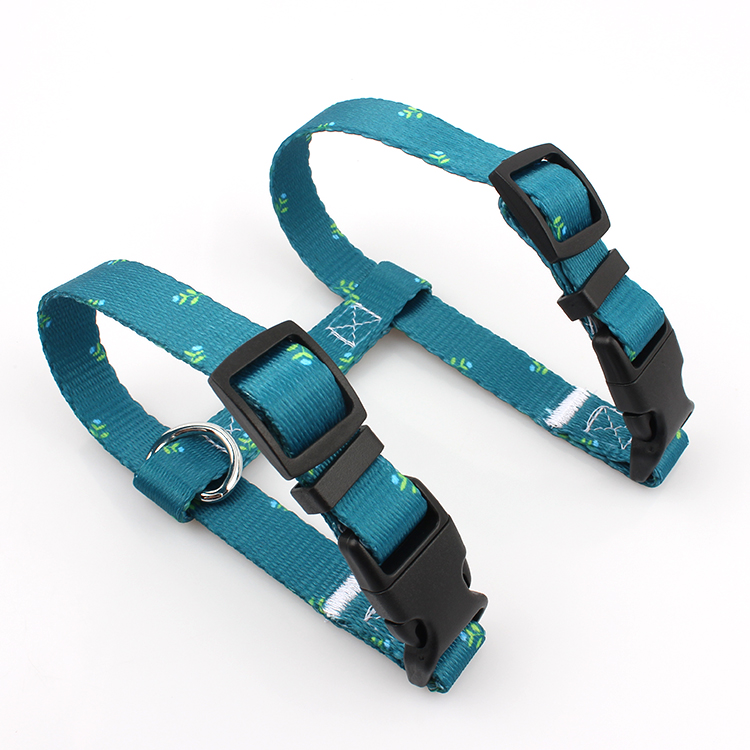 Custom pattern printed soft adjustable cat harness which made by China manufacturer Featured Image
