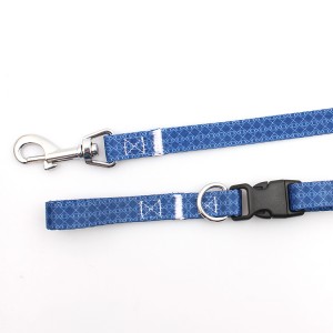 Wholesale factory supplier hands free printed dog leash for running