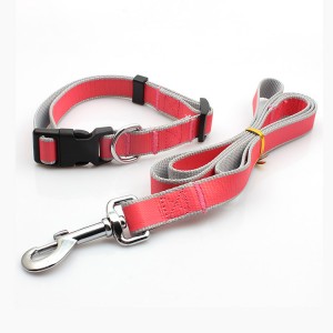 Guangdong private label supplier reflective collar dog leash for pet