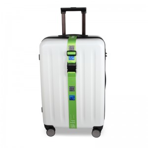 Bright color free design adjustable suitcase luggage straps travel buckle belt