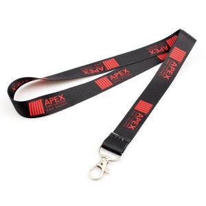 2019 promotion cheap custom polyester high quality lanyard