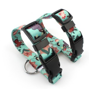 Wholesale eco friendly material printed premium quality cat harness