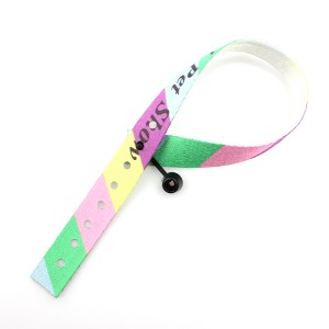 Custom made RPET wristband for promotion gifts with promotional price