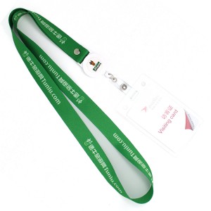 Wholesale Top Quality Custom Design Polyester Lanyard For ID Card Badge Holder