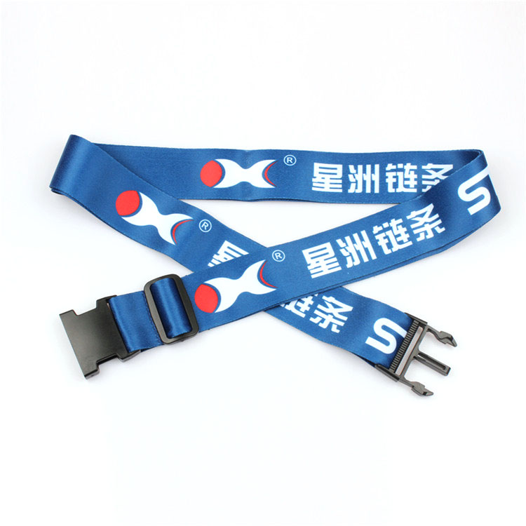 Custom new product polyester adjustable Luggage Strap belt with your logo Featured Image