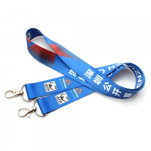 Factory directly sale cheap sublimation mobile phone lanyard with sample free