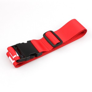 Custom New product polyester breakaway Luggage Strap belt with your logo