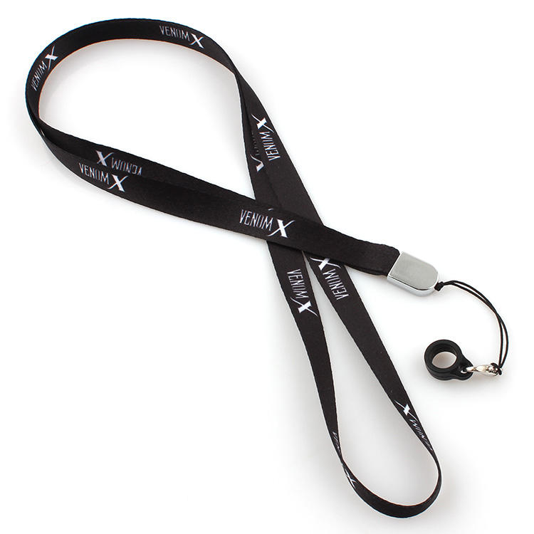 High quality polyester custom sublimation pen holder neck lanyard with logo for event Featured Image