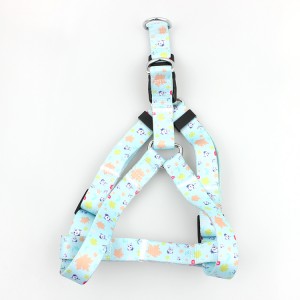 Polyester Pets Soft Safe Adjustable Cute Puppy Dog Harness