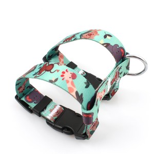 Wholesale eco friendly material printed premium quality cat harness