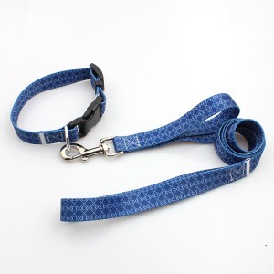 Printing double handle dog leash customized