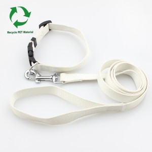 Promotional wholesale factory supplied RPET custom logo directly dog leash