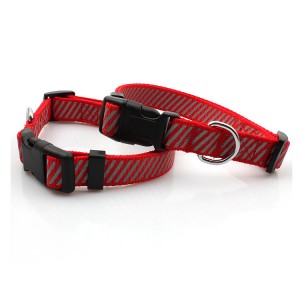 Quick release comfortable reflective soft pet strong dog collar