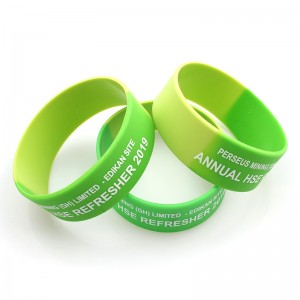 Cheap gift items new silicone bracelet wrist bands