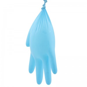 Blue Dust-proof Working Safety PVC Disposable Latex surgery gloves