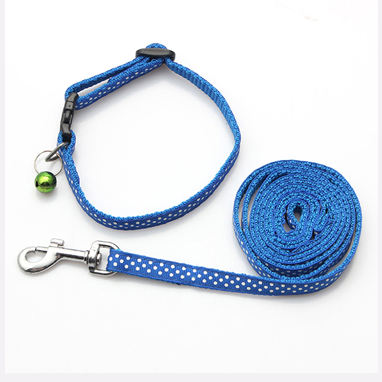 Factory custom solid male pet dog collars and leash set manufacturer Featured Image
