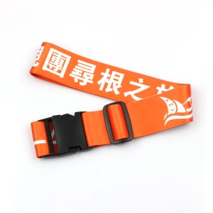 Wholesale high quality sublimation polyester luggage strap&belt