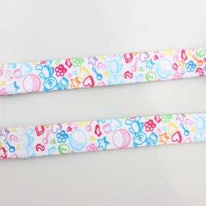 Wholesale soft printed handle dog leashes for two dogs