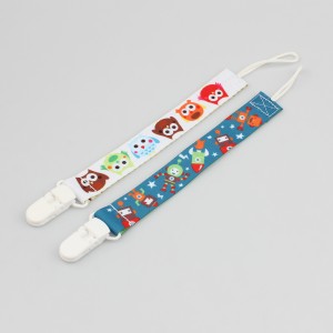 factory direct wholesale custom eco friendly cute premium quality baby pacifier clip holder