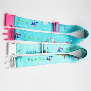 2019 new design custom luggage strap with handle from manufacturer