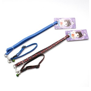 Factory custom solid male pet dog collars and leash set manufacturer