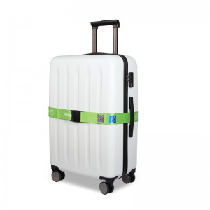 Bright color free design adjustable suitcase luggage straps travel buckle belt