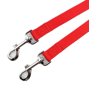 Factory durable wholesale personalized double dog training leash