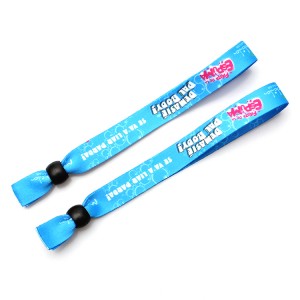 Hot selling personalized party events printing wristband