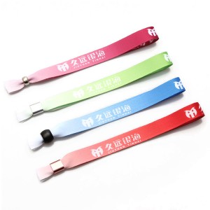 Manufacturer direct sales wristband with custom slide lock for party