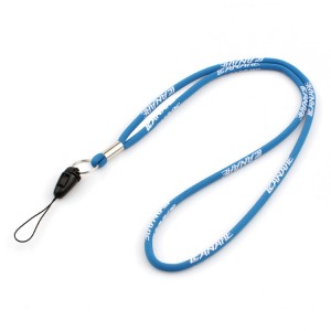 Professional polyester cheap custom rope lanyard strap