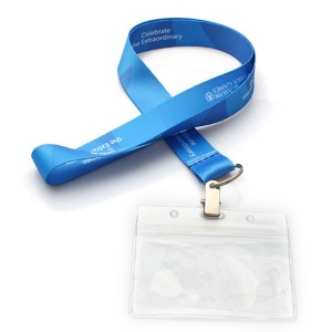 Fashion pouch holder neck lanyard with card holder for event
