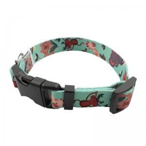 Best selling custom design free print pet dog collar for walking