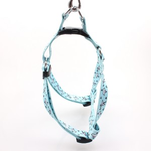 Wholesale hot sale products custom adjustable soft polyester pet dog harness